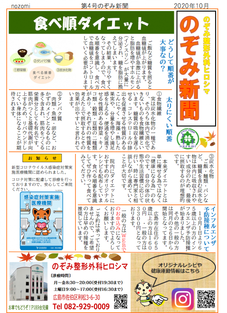 ダイエット 食事 インフルエンザ