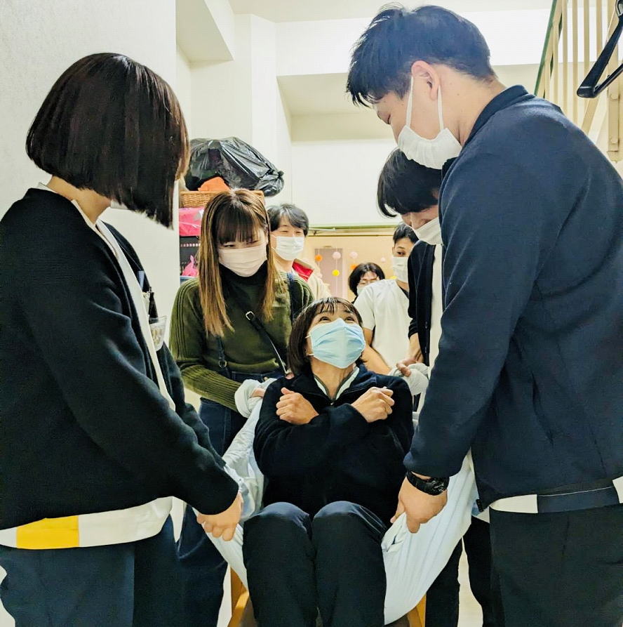 のぞみ整形外科クリニック西条 応急講習&避難訓練④